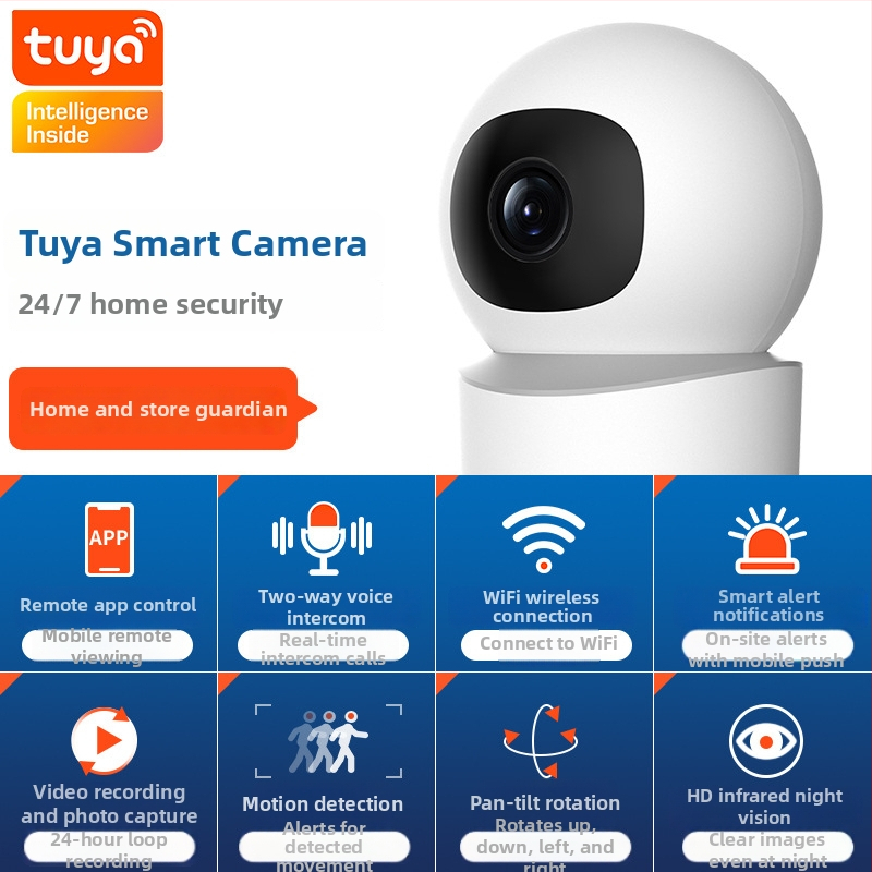 Graffiti Intelligent iekšējā kamera PTZ 355° horizontāli, 75° vertikāli; ātrums horizontāli 70°/s, vertikāli 30°/s; jauda 5V