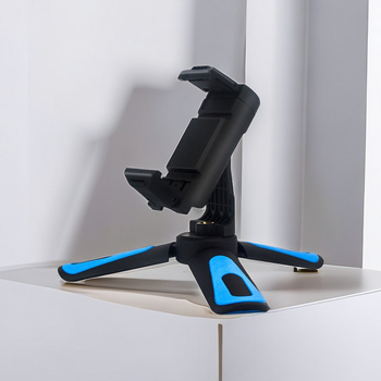 Stativ za mobitel za livestream, ABS materijal, 45° vertikalno okretanje, 80 g, stolni držač