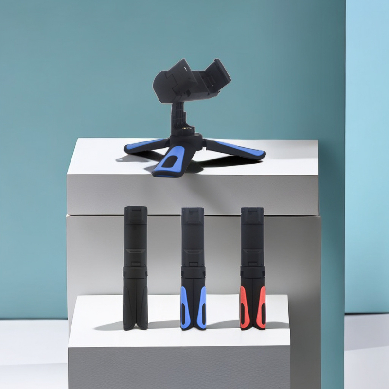 Stativ za mobitel za livestream, ABS materijal, 45° vertikalno okretanje, 80 g, stolni držač