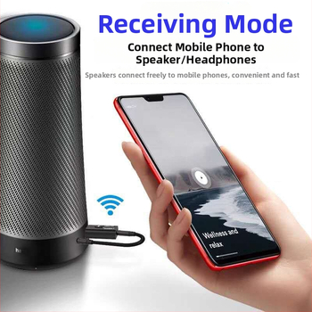 V5.0 Bluetooth adó-vevő 2-1-ben beépített mikrofonnal, kihangosítás, autó és PC univerzális