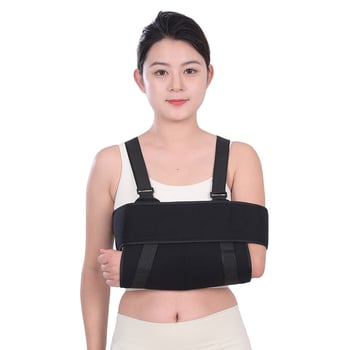 Nadlaktni nosilac podlaktice s fiksacijom ramena i lakta, poliester, model Zd-541484, moguć ispis logotipa