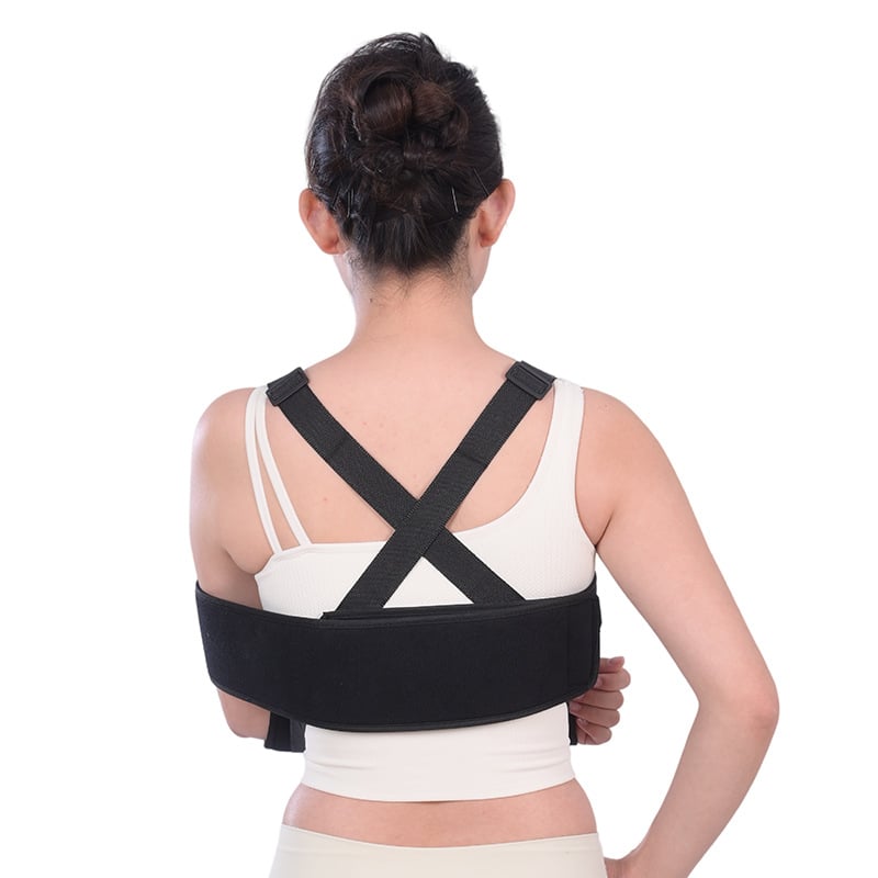 Nadlaktni nosilac podlaktice s fiksacijom ramena i lakta, poliester, model Zd-541484, moguć ispis logotipa