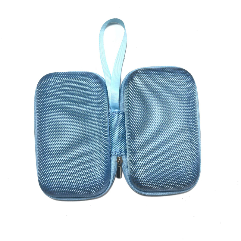 Kompaktna torbica za pohranu digitalne kamere s pretincima za punjač i kabel podatkov • Oxford platno • unisex, gradski stil