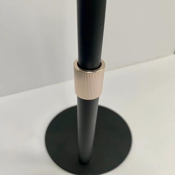 Stolni držač za telefon s podesivim teleskopskim ramenom, karbonska čelika, univerzalna kompatibilnost, disk baza