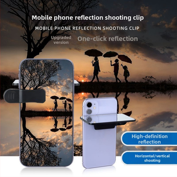 Fotografijos fono plokštė su veidrodžiu, lentyna ir dulkių šluoste – įeina laikymo krepšys