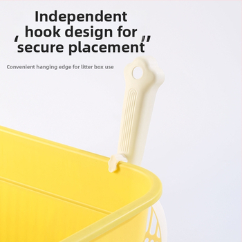 Katės kraiko šluotelė su smulkiomis skylėmis – du viename tofu katės kraikui