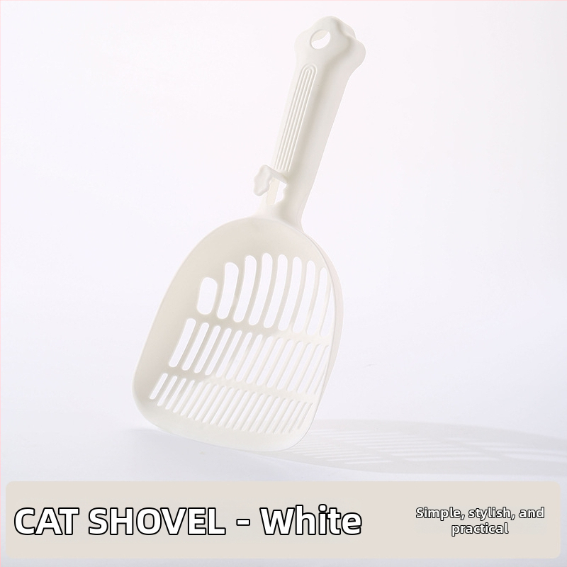 Katės kraiko šluotelė su smulkiomis skylėmis – du viename tofu katės kraikui