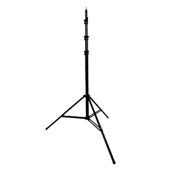 4 m aluminijski stalak za rasvjetu za film i TV te prijenos uživo, 4-dijelni, promjer cijevi 22 mm, srednji promjer cijevi 40/35/30/25 mm