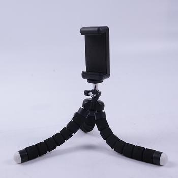 Držač za telefon s metalnom glavom i fleksibilnim nogama u stilu hobotnice, univerzalni, materijal: legura, BFTCX, podrška prilagodbi