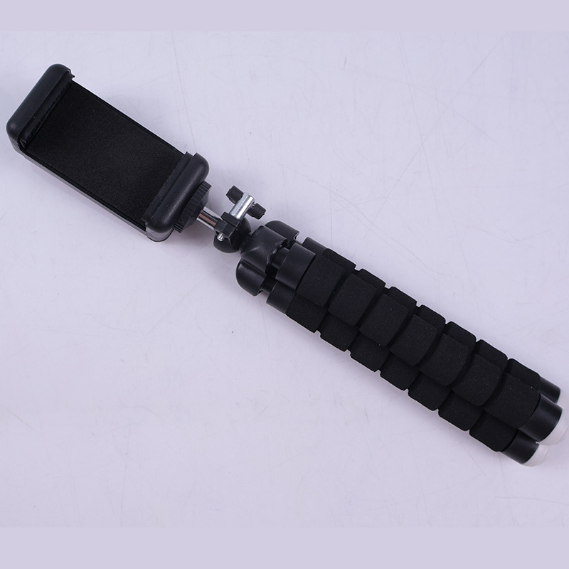 Držač za telefon s metalnom glavom i fleksibilnim nogama u stilu hobotnice, univerzalni, materijal: legura, BFTCX, podrška prilagodbi