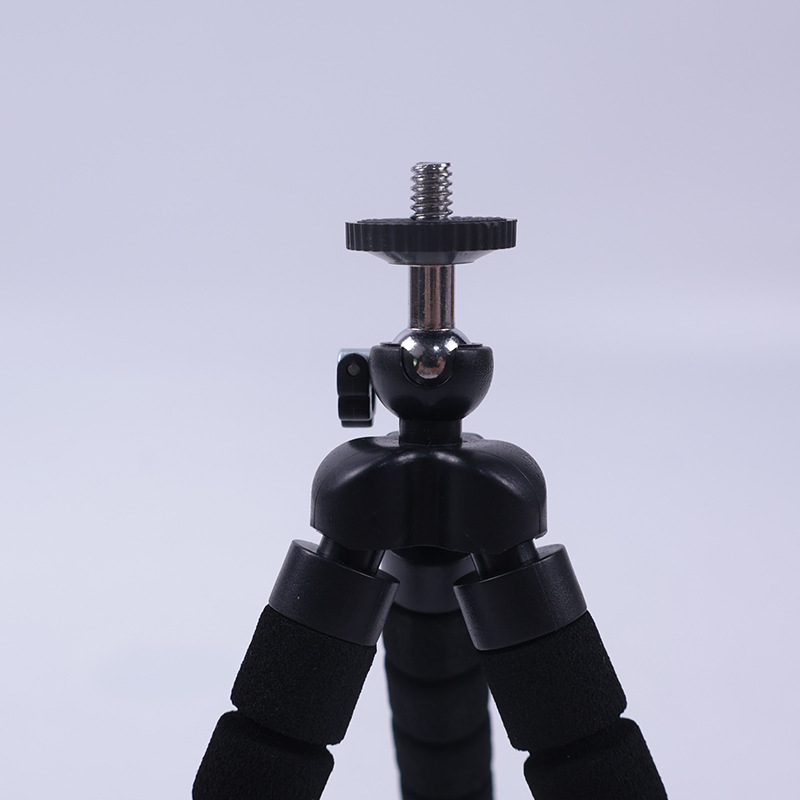 Držač za telefon s metalnom glavom i fleksibilnim nogama u stilu hobotnice, univerzalni, materijal: legura, BFTCX, podrška prilagodbi