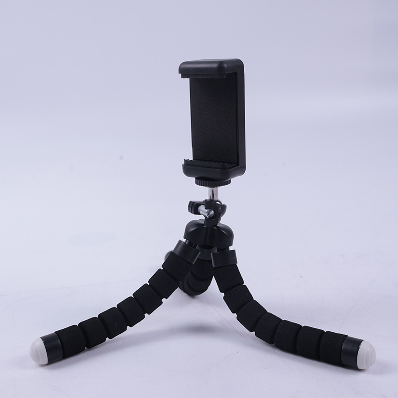 Držač za telefon s metalnom glavom i fleksibilnim nogama u stilu hobotnice, univerzalni, materijal: legura, BFTCX, podrška prilagodbi