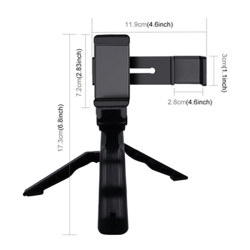 PKT46 Cap de trepied pentru DJI Osmo Pocket, Trepied de mână pliabil, 0,221 kg