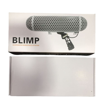 Suport microfon – Antivent, Absorbție a șocurilor, Set din trei piese pentru filmări în exterior, Accesorii ușoare, Greutate 650 g