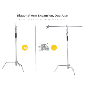Su Ben Príslušenstvo k lampe, Rám typu C 40-palcový, Hliníková zliatina, Univerzálne, Nosnosť 6–10 kg