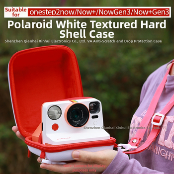 Polaroid fotoaparát EVA tvrdé puzdro - univerzálne pre Now/Now+ Gen2, ochrana proti škrabaniu a pádu, kapacita pre Polaroid go/now/now+/one step2, hmotnosť 175,5 g