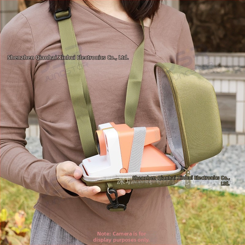 Polaroid fotoaparát EVA tvrdé puzdro - univerzálne pre Now/Now+ Gen2, ochrana proti škrabaniu a pádu, kapacita pre Polaroid go/now/now+/one step2, hmotnosť 175,5 g