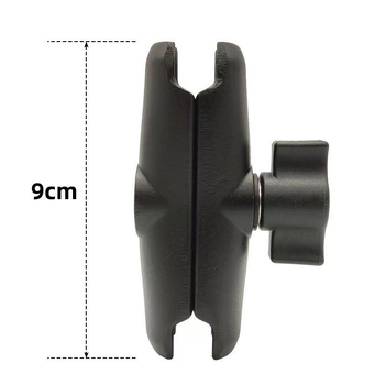 Modatong βάση με σφαίρα για στερέωση κάμερας, γενικού σκοπού, από κράμα αλουμινίου, επεκτεινόμενος σφιγκτήρας, για αθλητικές κάμερες και μοτοσικλέτες