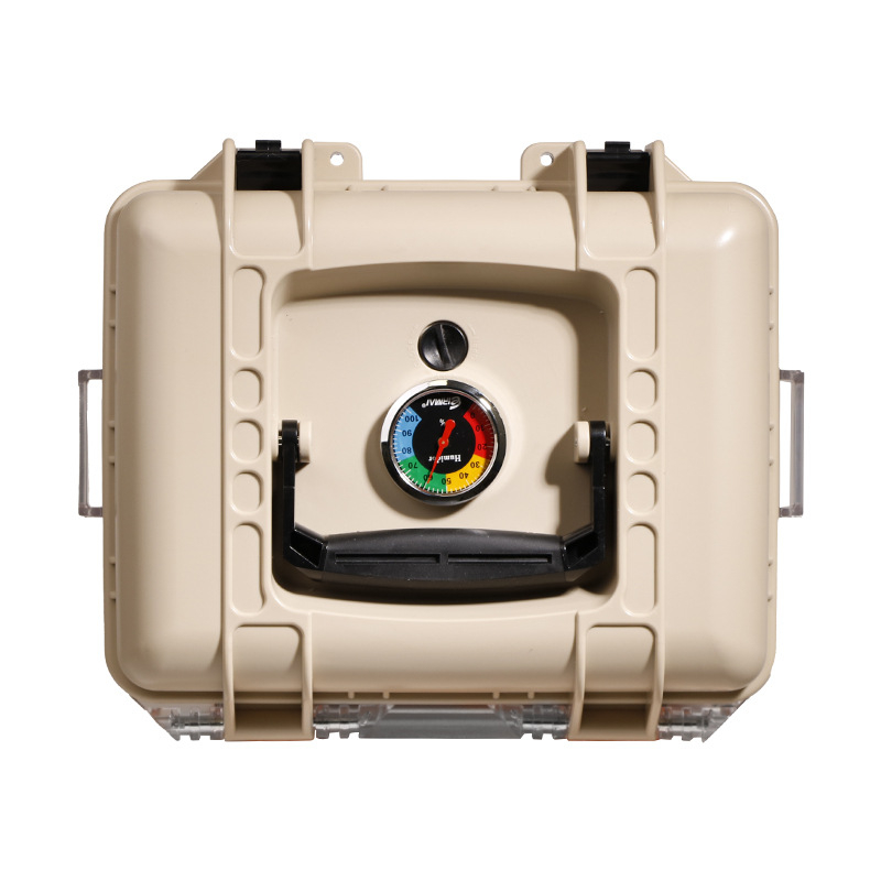 Kutija otporna na vlagu za fotografsku opremu, Ruima, ABS+PC, kapacitet 9–24 L, težina 2–3 kg, za unutarnju upotrebu, s digitalnim silikon kapsulama za apsorpciju vlage