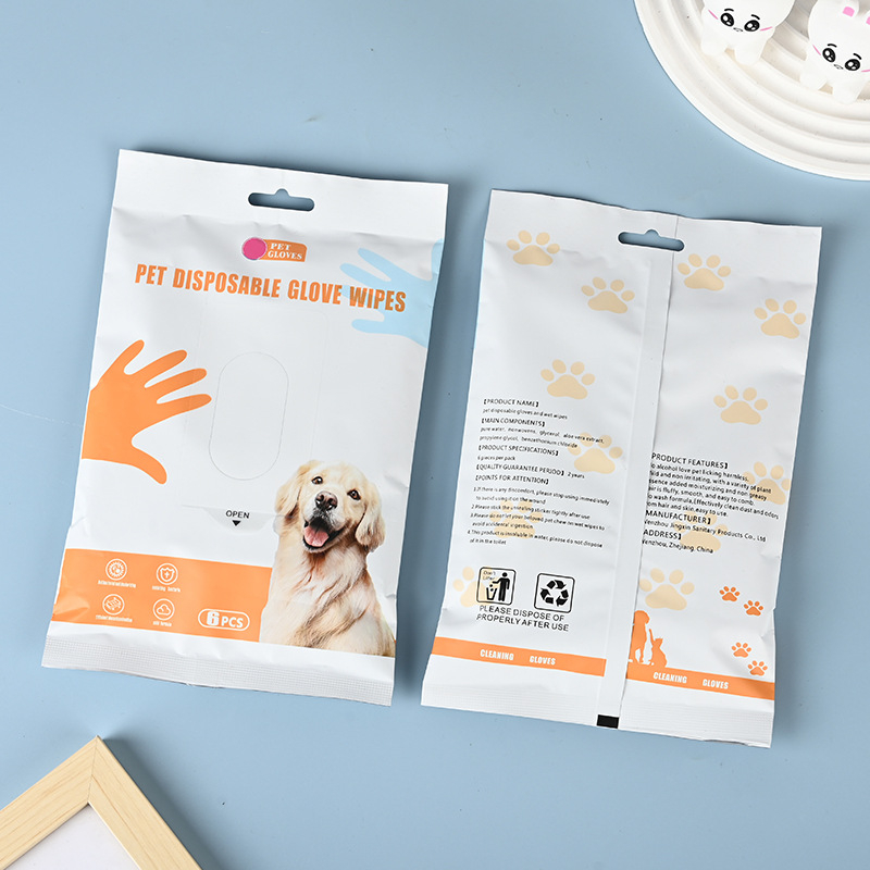 Jednorazové rukavice na čistenie psov — netkaná textília; Jing Xin; dovoz: Nie; Kategória: Iné čistiace a kozmetické výrobky