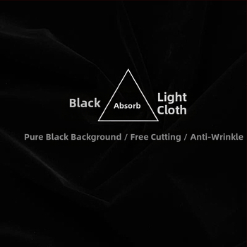 Fotografijų fonas - šviesą sugeriantis, flokotas fonas, storintas; Mirror Shadow 001; produktų fotografavimui; svoris 0.1