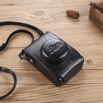 Torba za ramenski fotoaparat Passer — PU koža, vodootporna i otporna na habanje, kompatibilna s Leica fotoaparatima