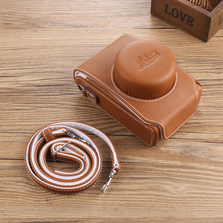 Torba za ramenski fotoaparat Passer — PU koža, vodootporna i otporna na habanje, kompatibilna s Leica fotoaparatima