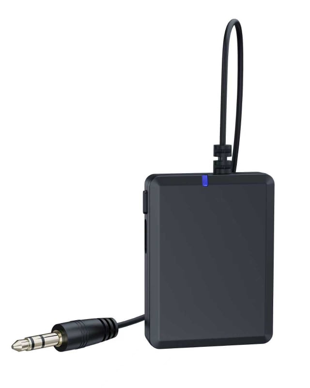 Bluetooth автомобилен hands-free приемник, 3,5 мм AUX, ABS корпус, директно включване