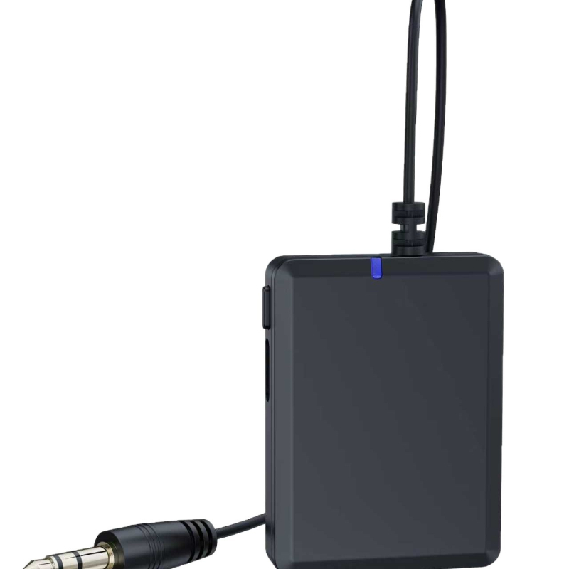 Bluetooth автомобилен hands-free приемник, 3,5 мм AUX, ABS корпус, директно включване