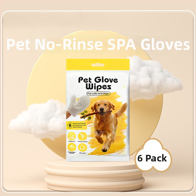 Dehe vienkartinės valymo pirštinės katėms, 18 pakuočių