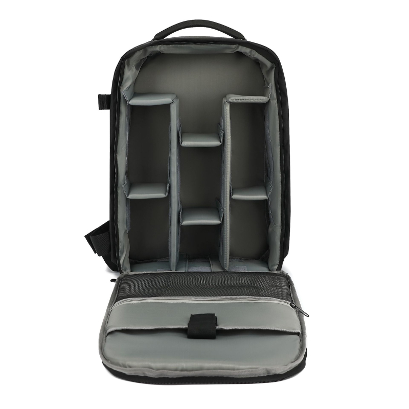 DSLR torba za fotoaparat, velika kapaciteta, višenamjenska, vodootporna, ruksak s pretincem za prijenosno računalo, najlon