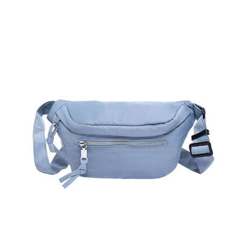 Krížová taška — mestská jednoduchosť (nylon; zips; podšívka polyester; trojrozmerný dizajn)