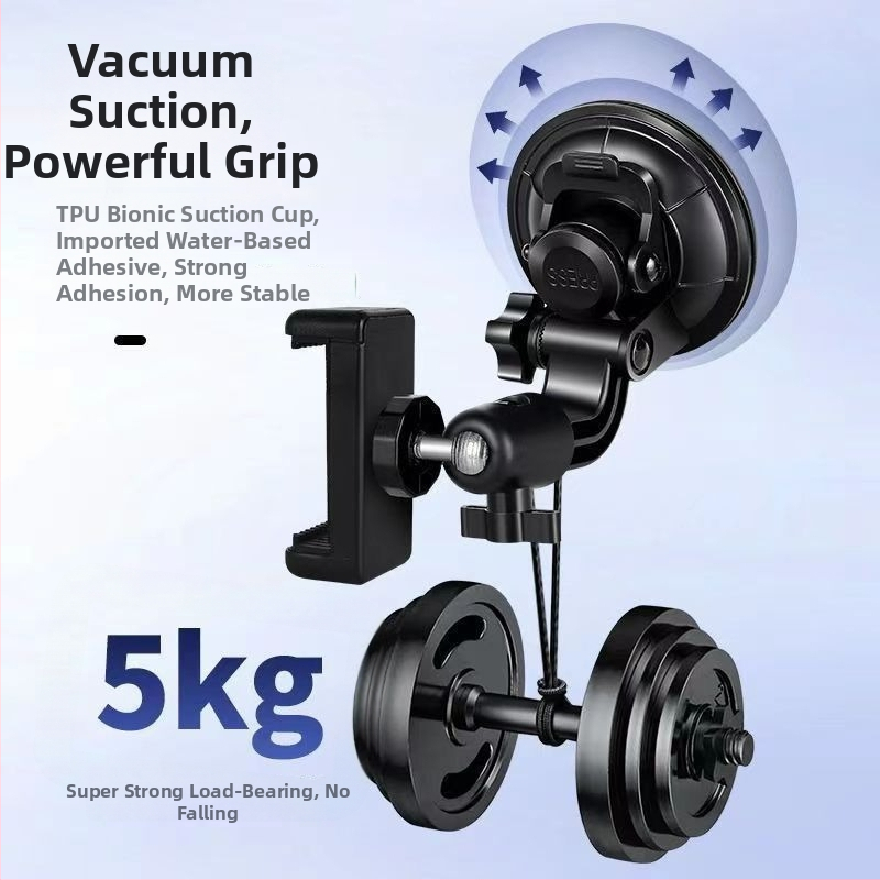 Univerzálny ABS držiak do auta s vákuovou podložkou pre navigáciu, selfie a živé vysielanie