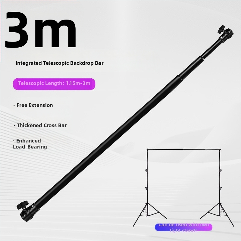 Telescopický rám na fotografické pozadie – hliníková zliatina, nosnosť 2–5 kg, model YX-BJJ008, Kailin