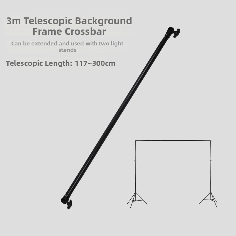 Telescopický rám na fotografické pozadie – hliníková zliatina, nosnosť 2–5 kg, model YX-BJJ008, Kailin