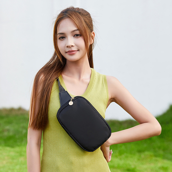 Dámska viacúčelová taška na rameno/pás – leto 2024, Oxford látka, zips, vrecko na telefón