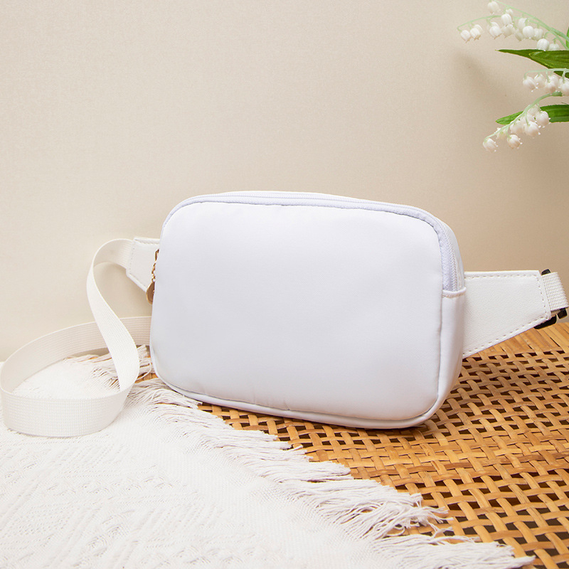 Dámska viacúčelová taška na rameno/pás – leto 2024, Oxford látka, zips, vrecko na telefón