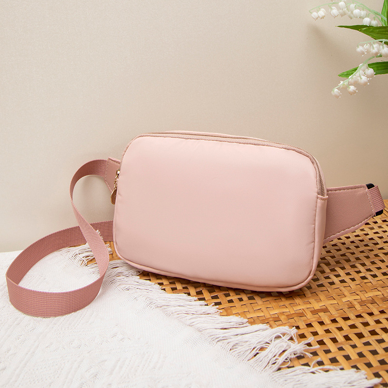 Dámska viacúčelová taška na rameno/pás – leto 2024, Oxford látka, zips, vrecko na telefón