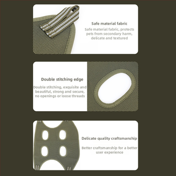 Katės plovimo maišelis su įbrėžimų apsauga, daugiafunkcinis vonios įrankis katėms, fiksuotas dizainas, 100 vnt MR237