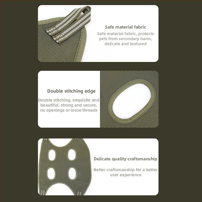 Kaķu mazgāšanas soma ar anti-skrāpējumu aizsardzību, daudzfunkcionāls vannas rīks kaķiem, fiksēts dizains, 100 gab MR237