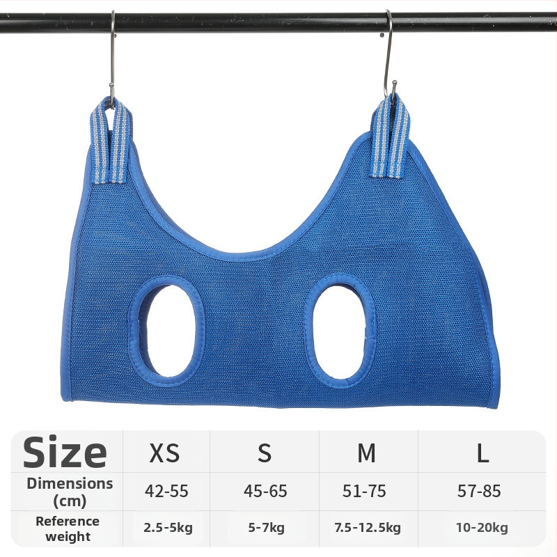 Katės plovimo maišelis su įbrėžimų apsauga, daugiafunkcinis vonios įrankis katėms, fiksuotas dizainas, 100 vnt MR237