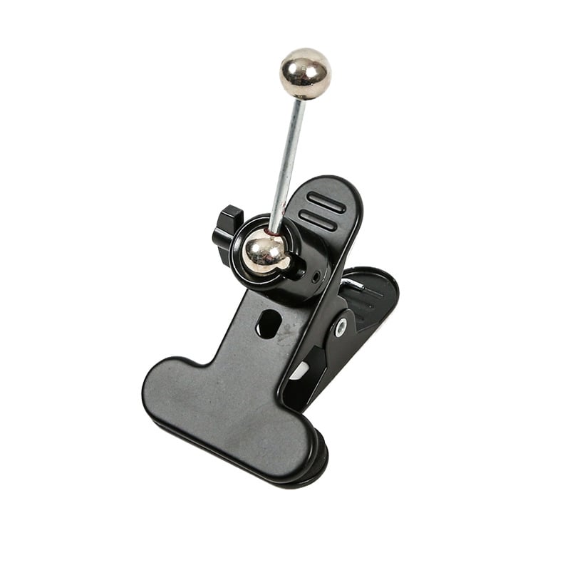 Desktopový držiak s dvojitou guľovou hlavou a pan-tilt, tripod/PTZ, hliníková zliatina