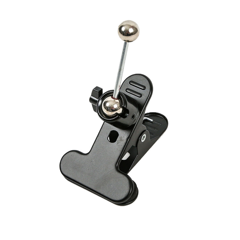 Desktopový držiak s dvojitou guľovou hlavou a pan-tilt, tripod/PTZ, hliníková zliatina