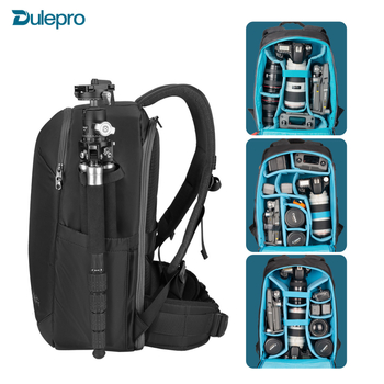 Dulepro poliesterski foto ruksak, Top Series, jednostavan stil, kompatibilan DSLR i dronom