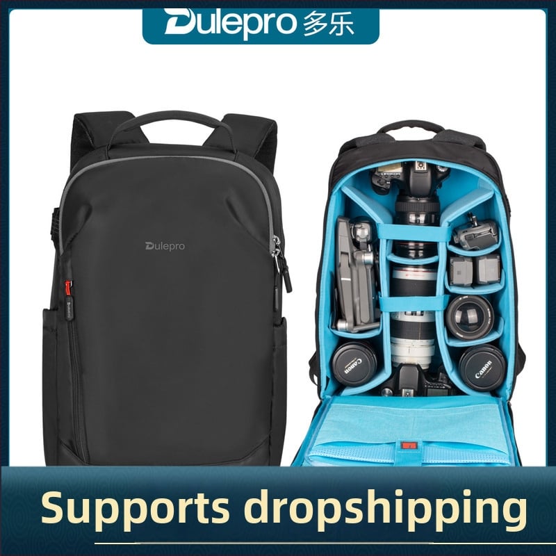 Dulepro poliesterski foto ruksak, Top Series, jednostavan stil, kompatibilan DSLR i dronom