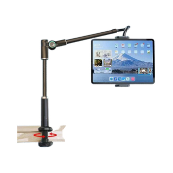 Lychee Lazy Stand — Univerzálny Cantilever Držiak na Telefón a Tablet, kov+ABS, otočný a skladací