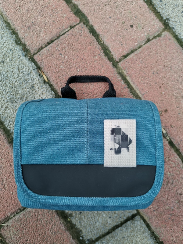 Platnena torba za bez ogledala fotoaparat, prozračna, vodootporna, otporna na habanje i zaštita od krađe; kompatibilna s Canon 450D/500D/550D/600D s 18-55 ili 50mm f/1.8; ergonomska stražnja ploča