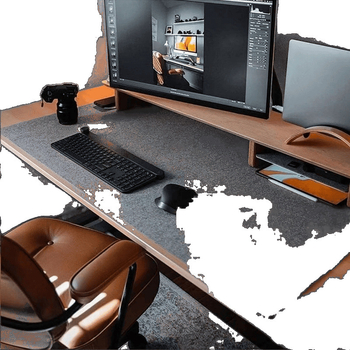 Velika podloga za miš s sjajnom površinom, materijal: kemijska vlakna, oblik: gaming podloga