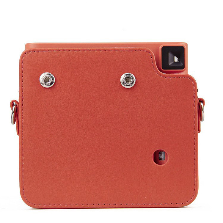 PU kožna torbica za fotoaparat, crossbody stil, s anti-velvet unutarnjom podstavom i zakrivljenim remenom za rame