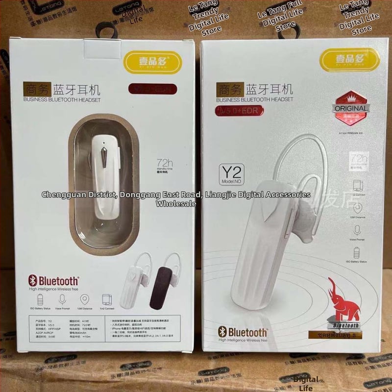 Yipin Duo Bluetooth športové mini bezdrôtové slúchadlo na ucho – dosah 10 m, Bluetooth 4.1, podpora hudby, režim použitia: na jedno ucho, mono